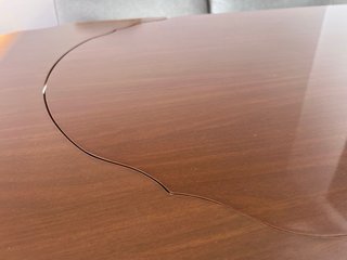 Mesa extensible madera maciza clásica