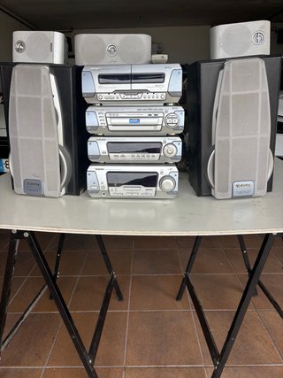 Equipo de música Technics/Philips