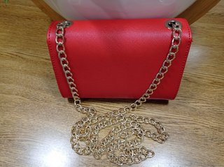 Bolso Fiesta Valentino Divina Clutch Rojo
