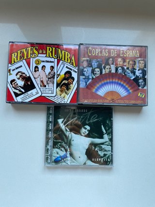Lote 3 CDs: Reyes de la Rumba, Coplas de España, L