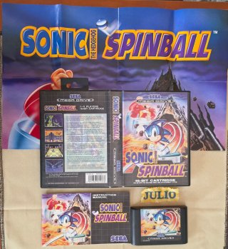 SONIC SPINBALL - MEGADRIVE