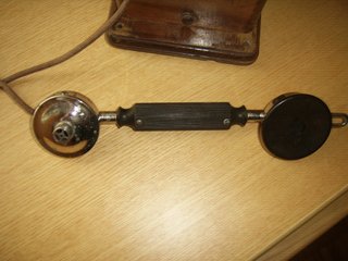 Antico Telefono in legno GA 24