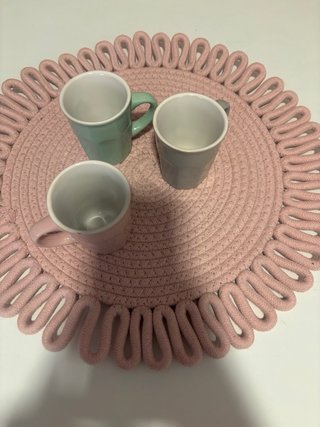 Juego de 3 tazas de cerámica