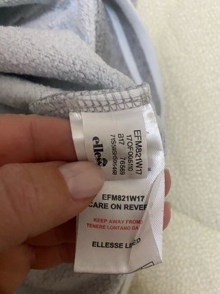 Felpa ragazzo Ellesse grigia con stampa