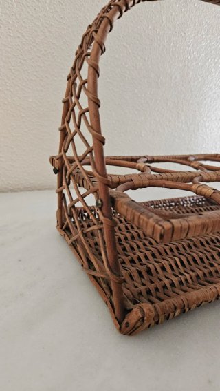 Portabotellas Mimbre Vintage