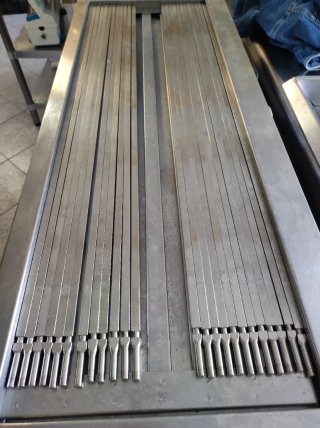 Asador de pollos profesional