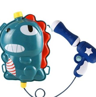 Pistola infantil con tanque de agua