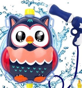Pistola infantil con tanque de agua
