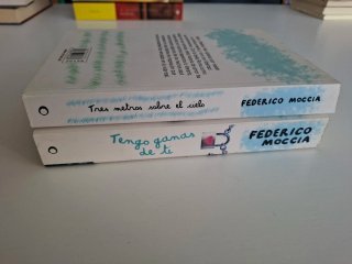 Lote 2 libros de Federico Moccia