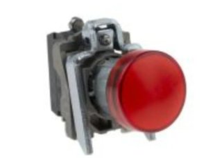 Spia Schneider Electric XB4BVB4 Rossa