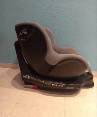 Silla coche Britax Römer gris