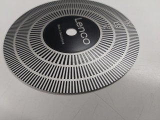 Lenco Disco Estroboscópico