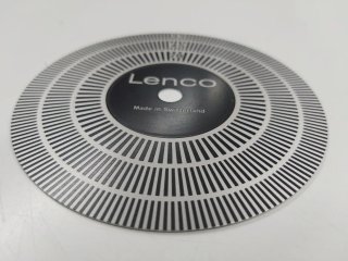 Lenco Disco Estroboscópico