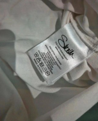 Camiseta SikSilk XL Blanca