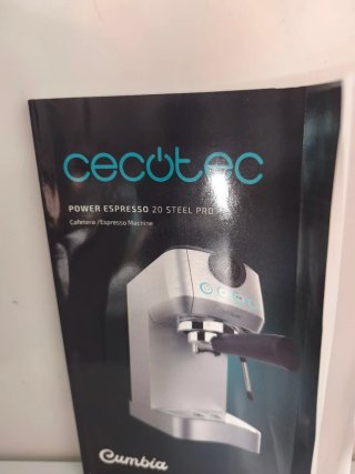 Cafetera Cecotec 20 Steel Duo