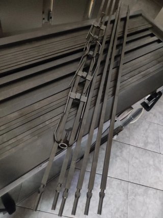 6 Espadas y pinchos para asador