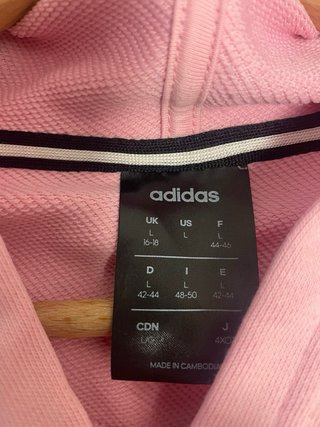Vestido Sudadera Adidas Rosa