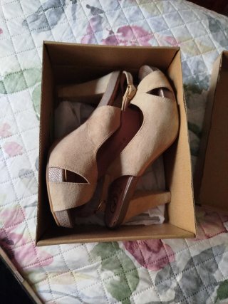 Sandalias Kylie Beige Tacón