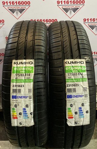 4UD 175 65 14 T KUMHO RUEDA NUEVA YA MONTADA