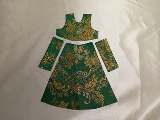 Saya para Virgen de 16,5-20cm