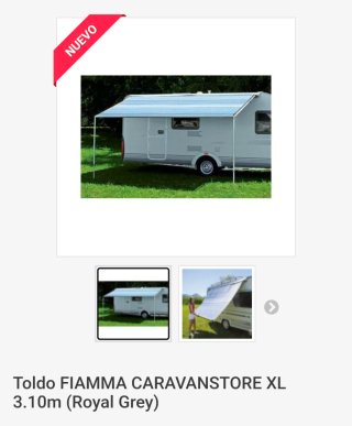 Toldo FIAMMA CARAVANSTORE XL 3.10m