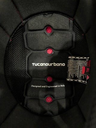 Casco Tucano Urbano Blanco - Diseño Italiano