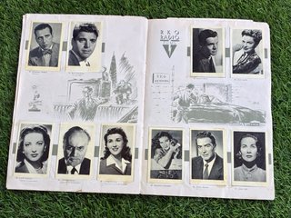 Álbum cine años 40 COMPLETO “Hollywood vintage”