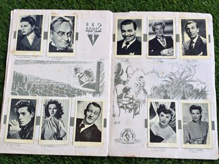 Álbum cine años 40 COMPLETO “Hollywood vintage”