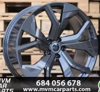 LLANTAS 5X112 AUDI RSQ8 GRIS PLOMO 22 PULGADAS