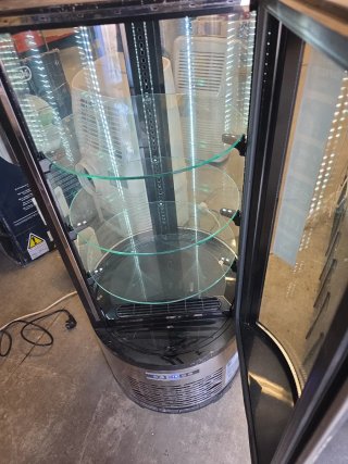 Vitrina expositora cristal 100L