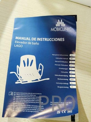 Silla de baño giratoria - Mobiclinic