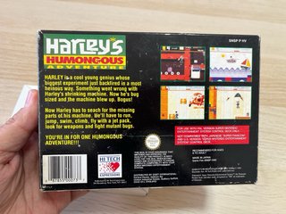 Harley's Humongous Adventure Super Nintendo PAL uk