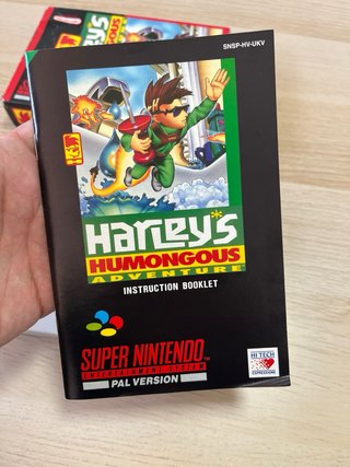 Harley's Humongous Adventure Super Nintendo PAL uk