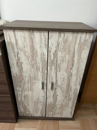 Set de muebles de madera habitación