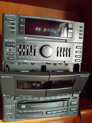 Radio Sony HCD-H500 Sólo Cabeza Central.
