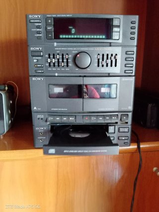 Radio Sony HCD-H500 Sólo Cabeza Central.