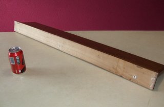 Estantería de 1 metro de madera marrón