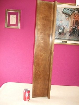 Estantería de 1 metro de madera marrón