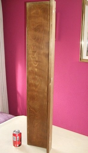 Estantería de 1 metro de madera marrón