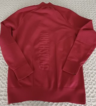 Chaqueta Gymshark Sport Zip Burdeos