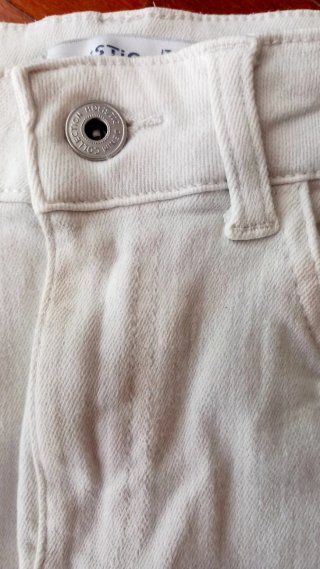 Gonna jeans Only bianca taglia S