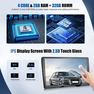 Radio coche Android BMW E39
