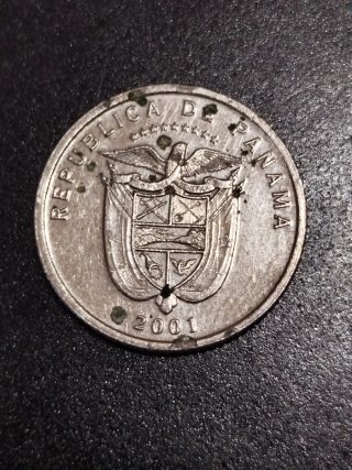 Moneda de Panamá 1/10 Balboa