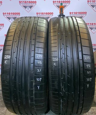 4UD 275 45 21 Y CONTINENTAL RUEDA AL 90% VIDA UTIL