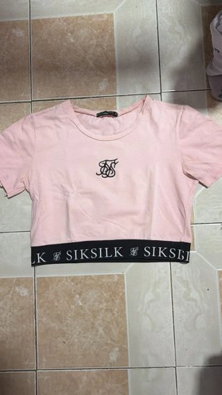 Camiseta SikSilk Rosa Talla M