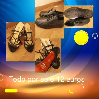 Zapatos negros talla 37