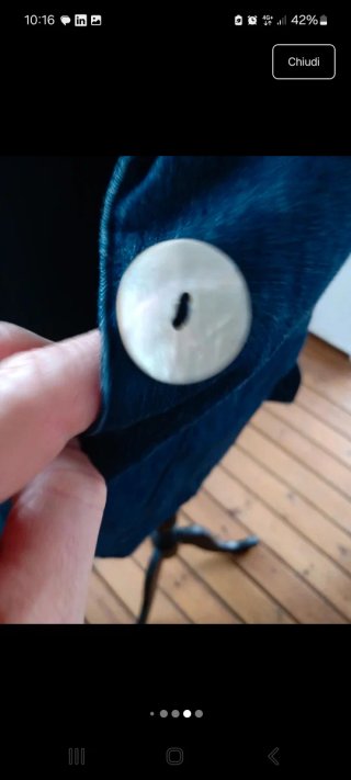 Giacca leggera blu