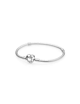 Pulsera Pandora Corazón Plata