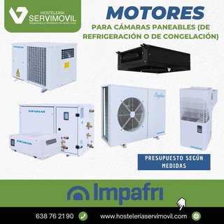 MOTORES PARA CAMARAS PANELABLES