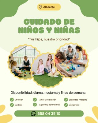 Cuidado de niños y niñas